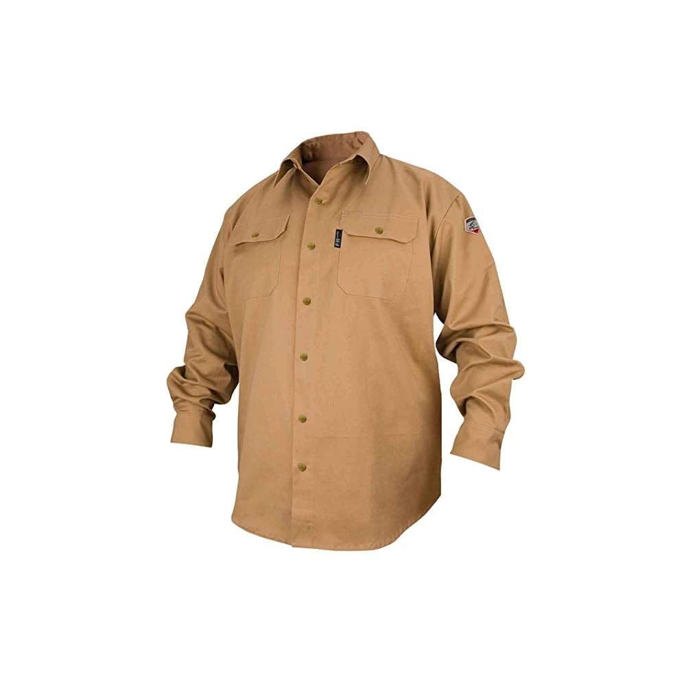 Black Stallion Men's Long Sleeve Shirt - Comfortable Casual & Work Wear for Everyday Use