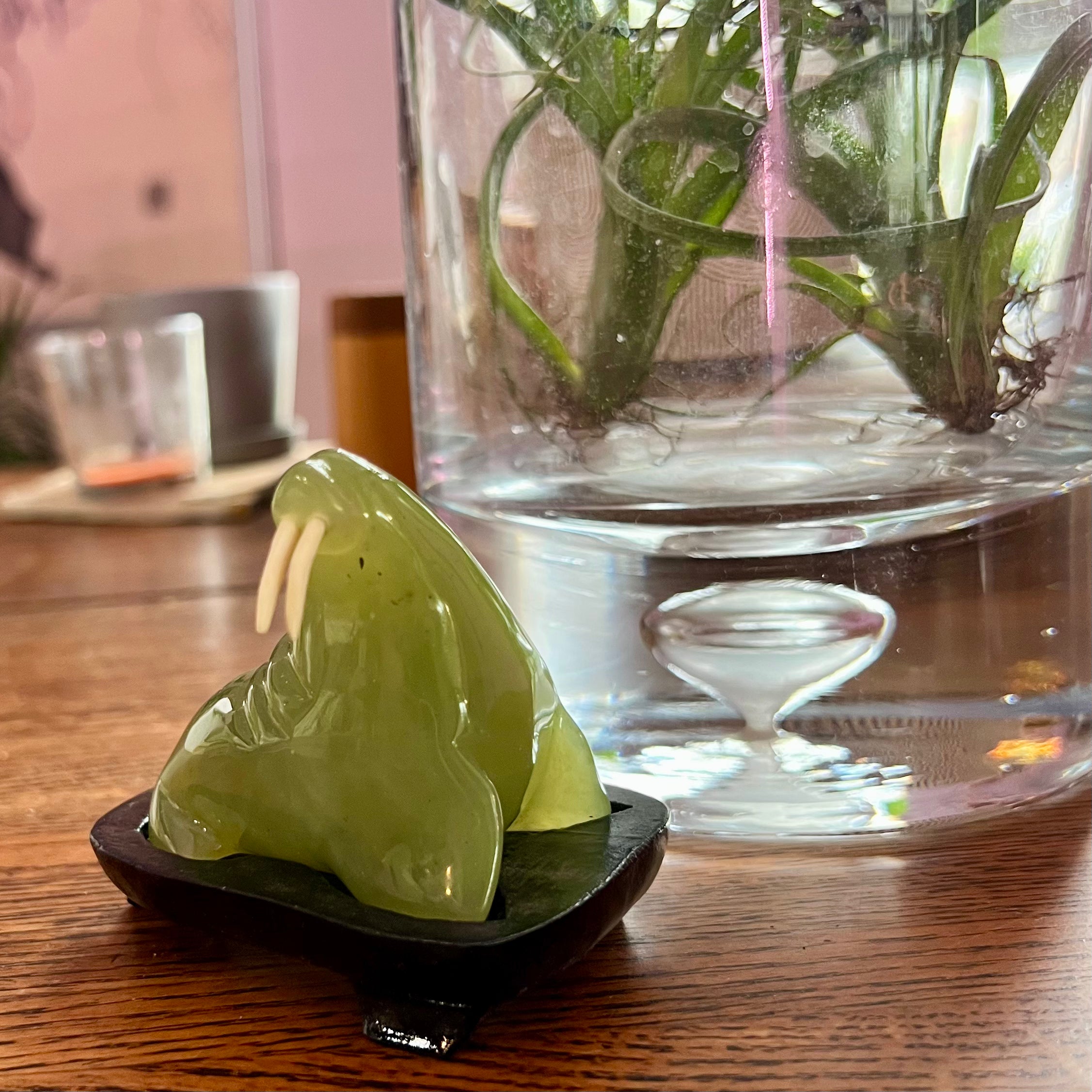 Serpentine Walrus - Unique Handmade Jewelry for Women | Perfect Gift for Birthdays, Anniversaries & Special Occasions