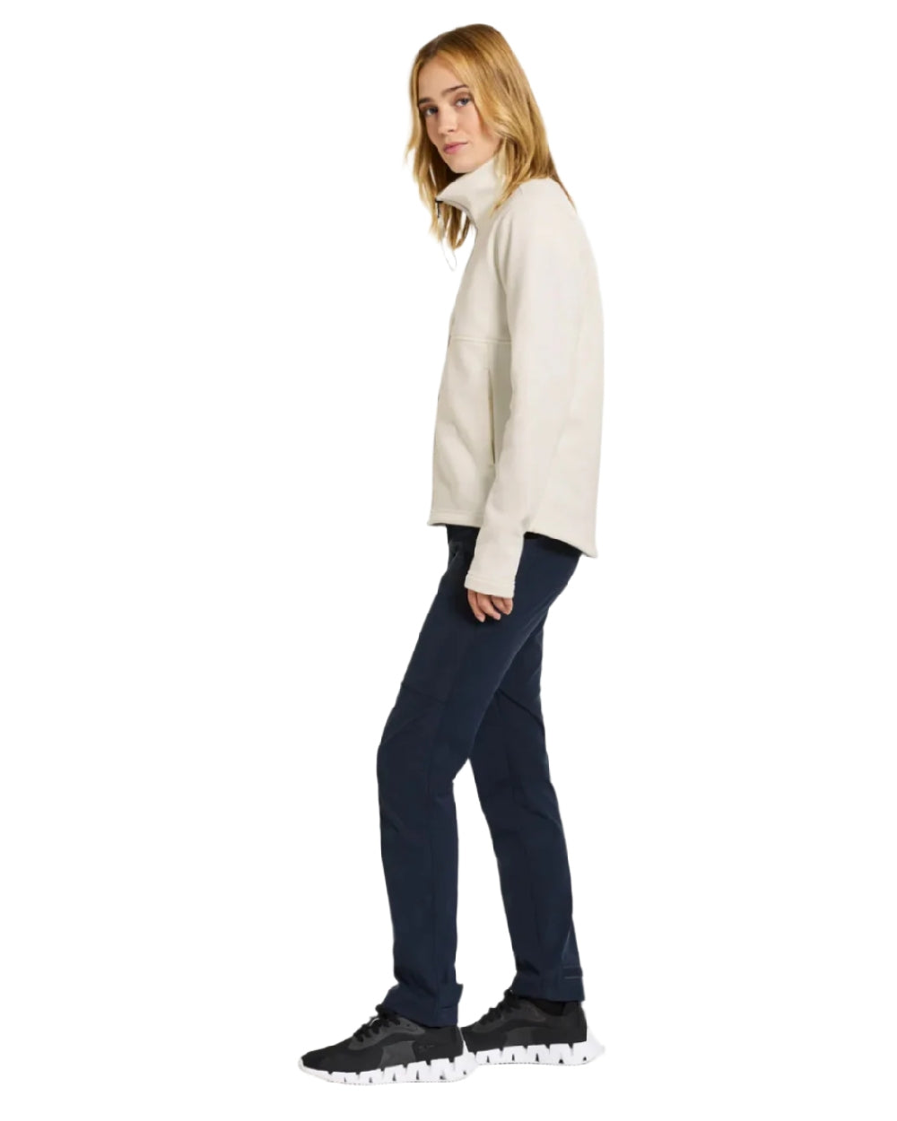 Didriksons Leah Women's Full Zip Fleece Jacket - Warm & Cozy Winter Outerwear for Hiking, Camping & Outdoor Activities