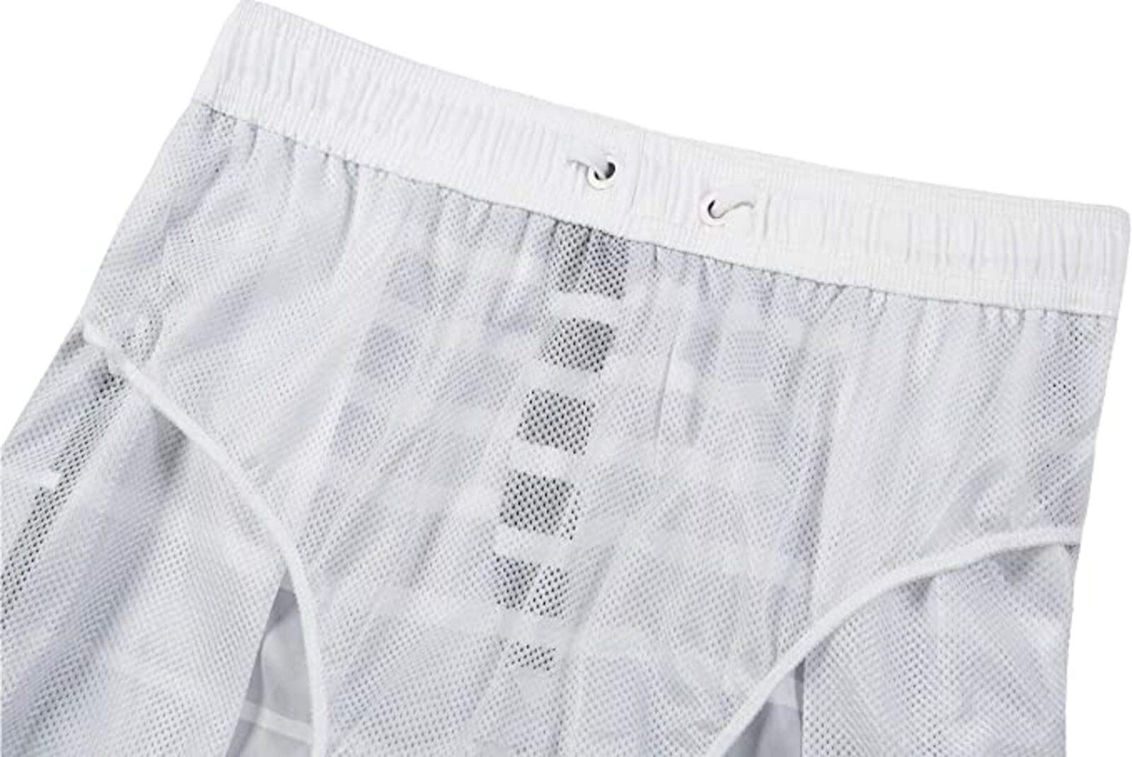 Men's Swim Trunks with Pocket - Quick Dry Beach Shorts for Swimming & Surfing