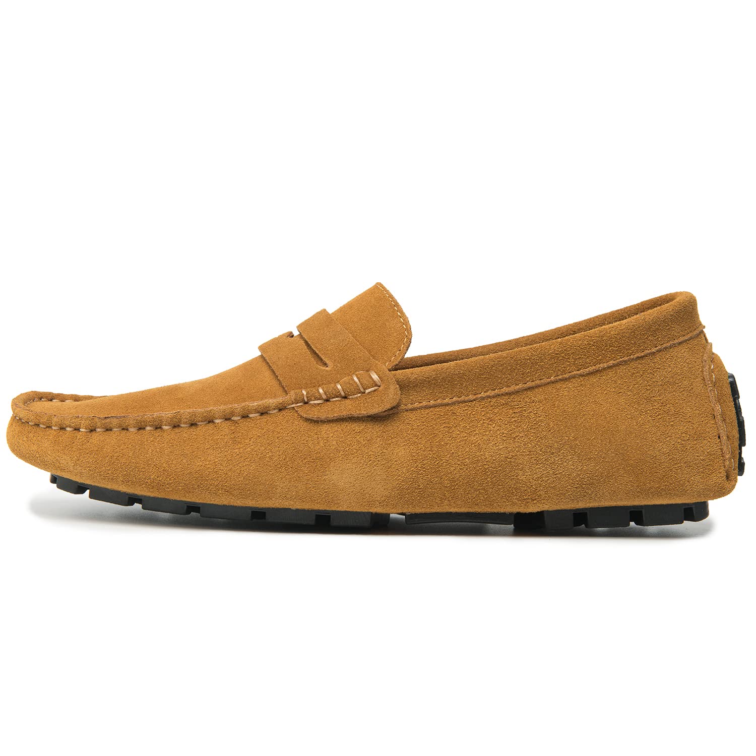 Men's Penny Loafers Slip-On Moccasin Driving Shoes - Comfortable Casual Boat Shoes for Work, Travel & Everyday Wear