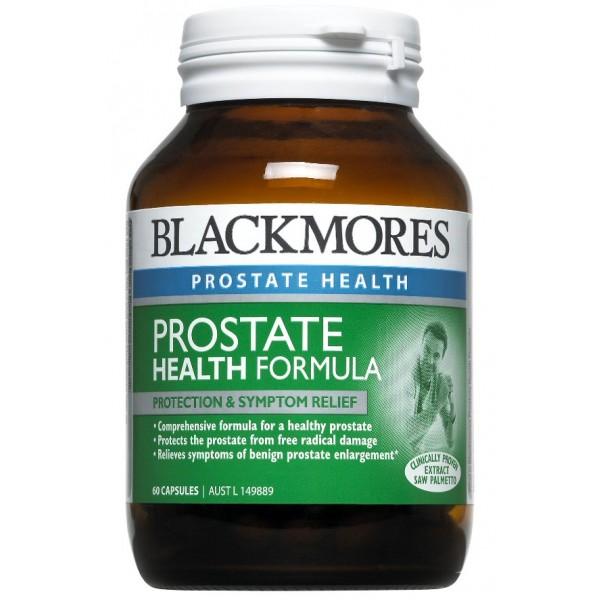 Blackmores Prostate Health Formula - Premium Men's Prostate Support Supplement with Saw Palmetto & Zinc - Promotes Urinary & Reproductive Wellness - Ideal for Active Men Over 50