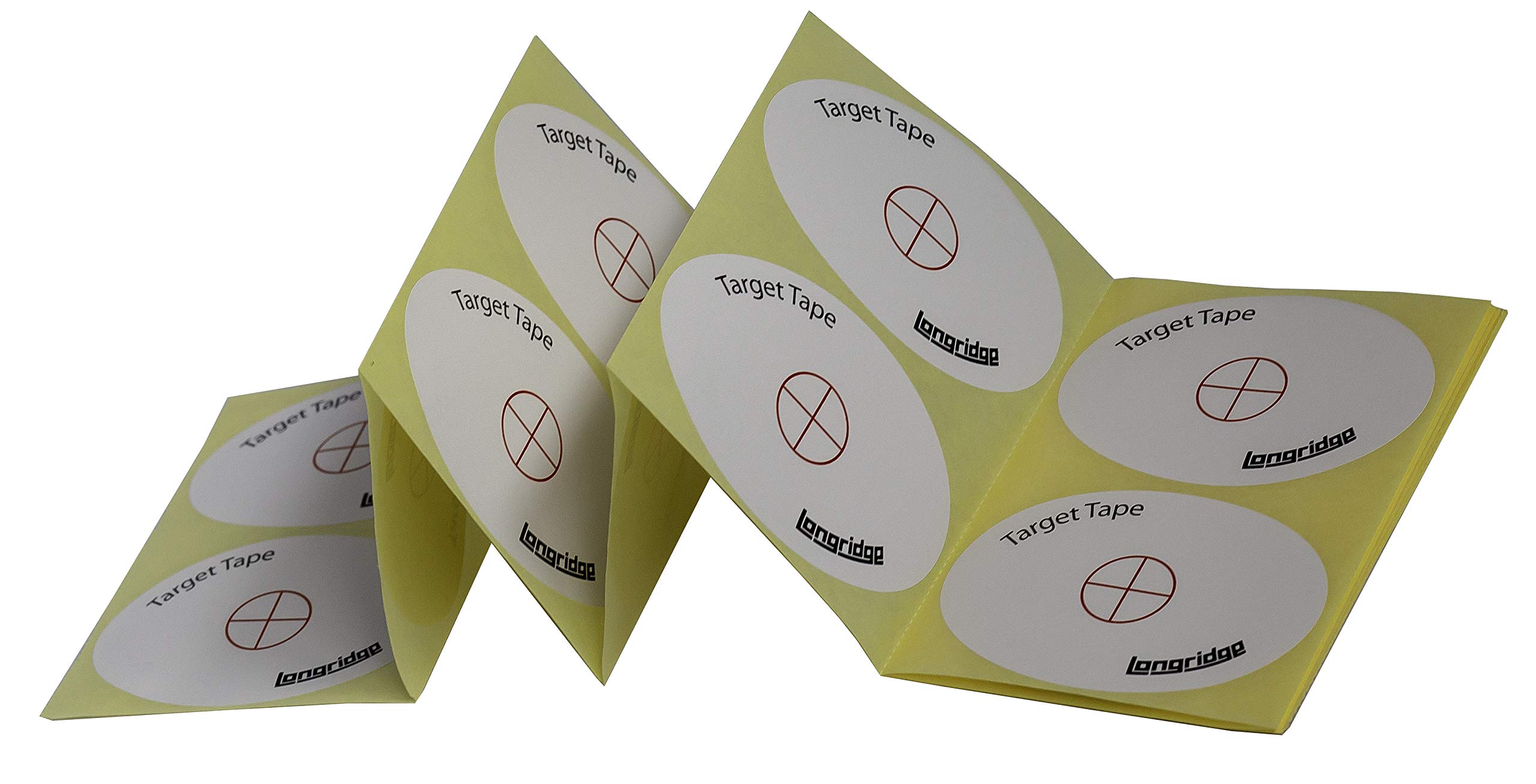 Longridge Unisex Adult Target Tape - White, One Size - Perfect for Archery Practice, Shooting Range & Outdoor Sports Training