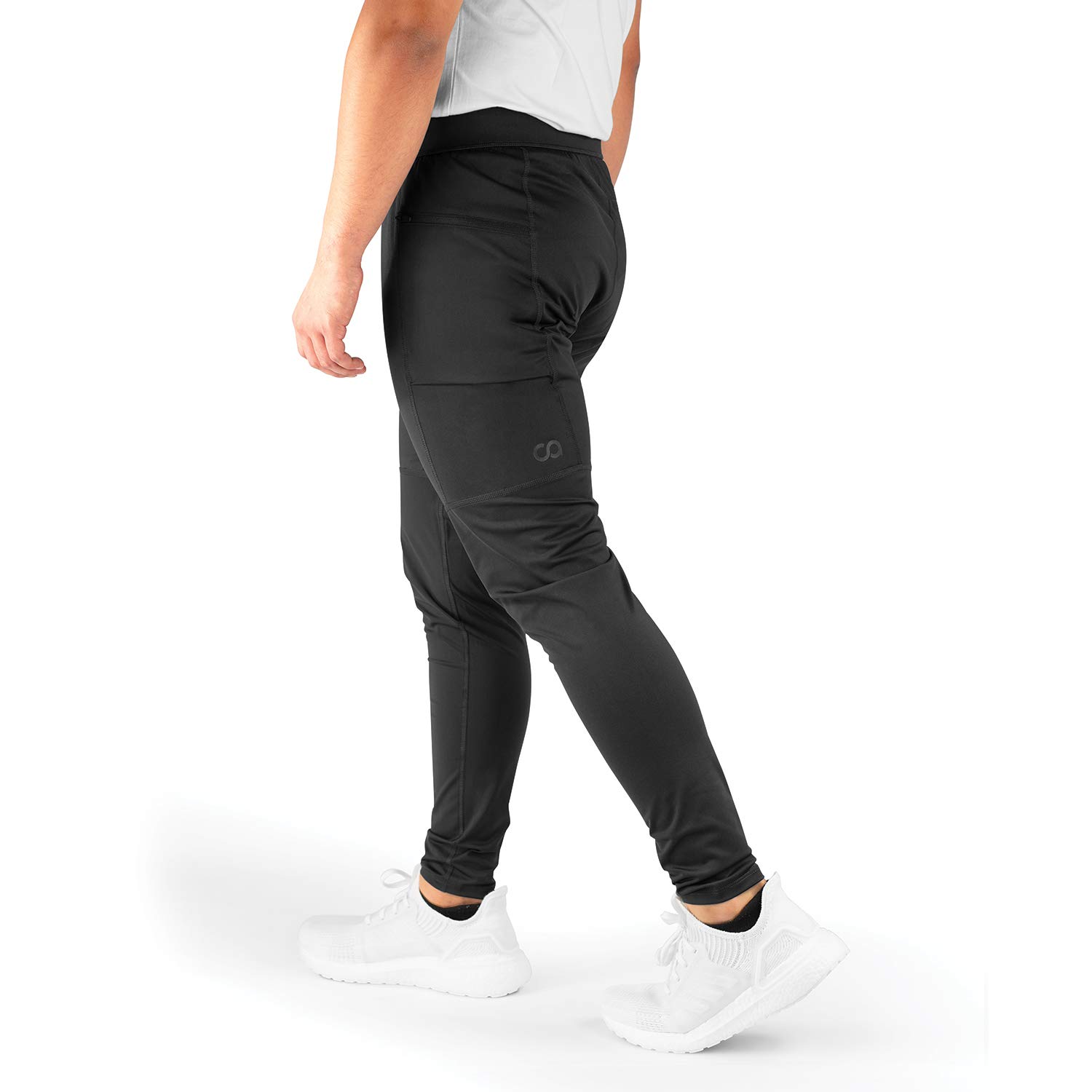 Men's Jogger Pants with Zipper Pockets - Comfortable Sweatpants for Running, Gym & Lounge Wear - Casual Athletic Pants for Workout & Everyday Use