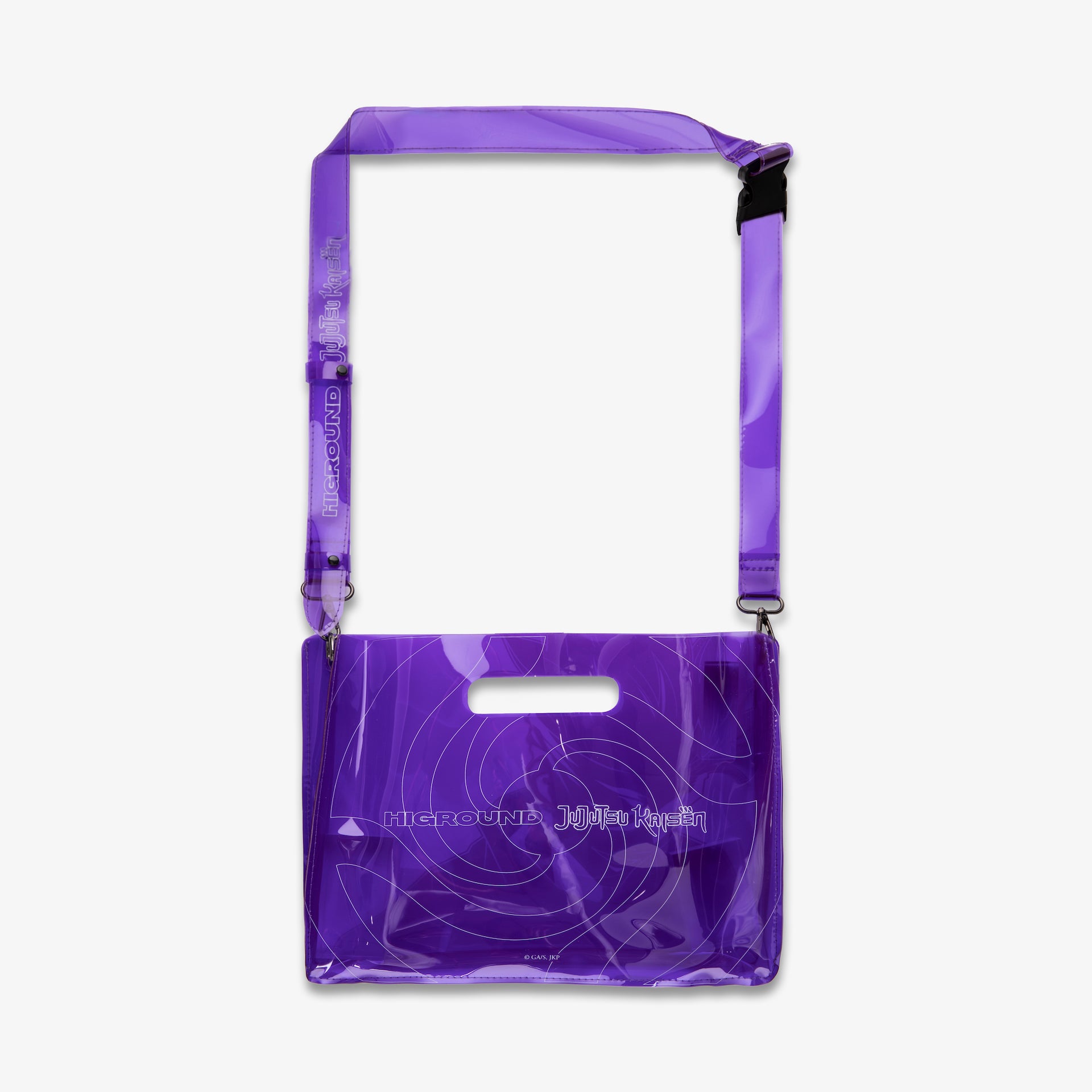 JJK x HG Gojo Jellybag - Anime Themed Crossbody Bag for Cosplay & Daily Use - Perfect for Conventions, School, and Travel