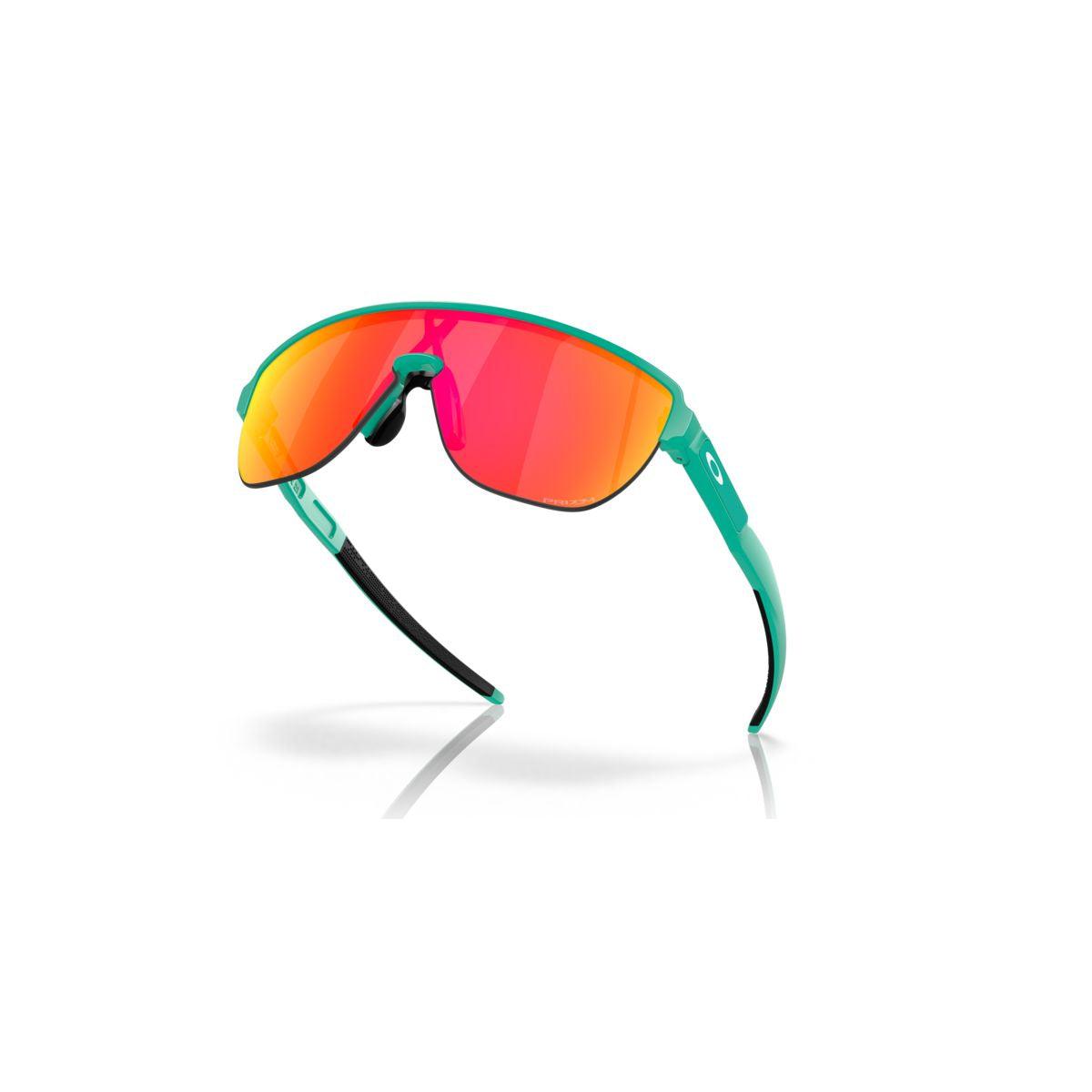 Oakley Corridor Matte Celeste/Prizm Ruby Sunglasses 0OO9248A 924804 - Stylish UV Protection for Outdoor Sports & Driving