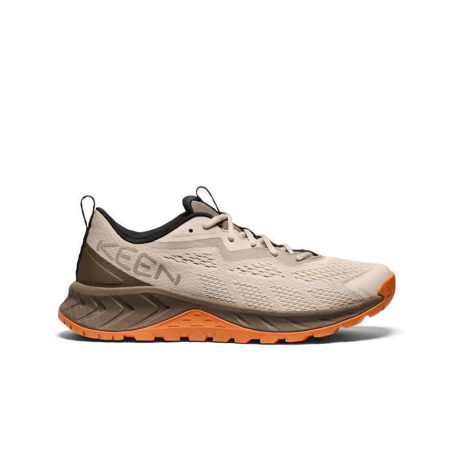 Versacore Men's Speed Running Shoes - Lightweight & Breathable Plaza Taupe/Gold Flame for Jogging, Gym & Outdoor Workouts