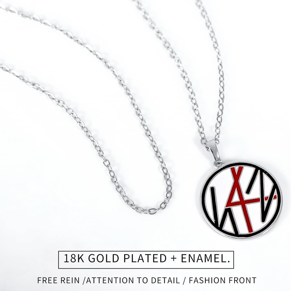 Stray Kids Official Necklace Pendant - Kpop SKZ Jewelry for Stay Fans, Perfect Gift for Concerts & Kpop Merch Collectors