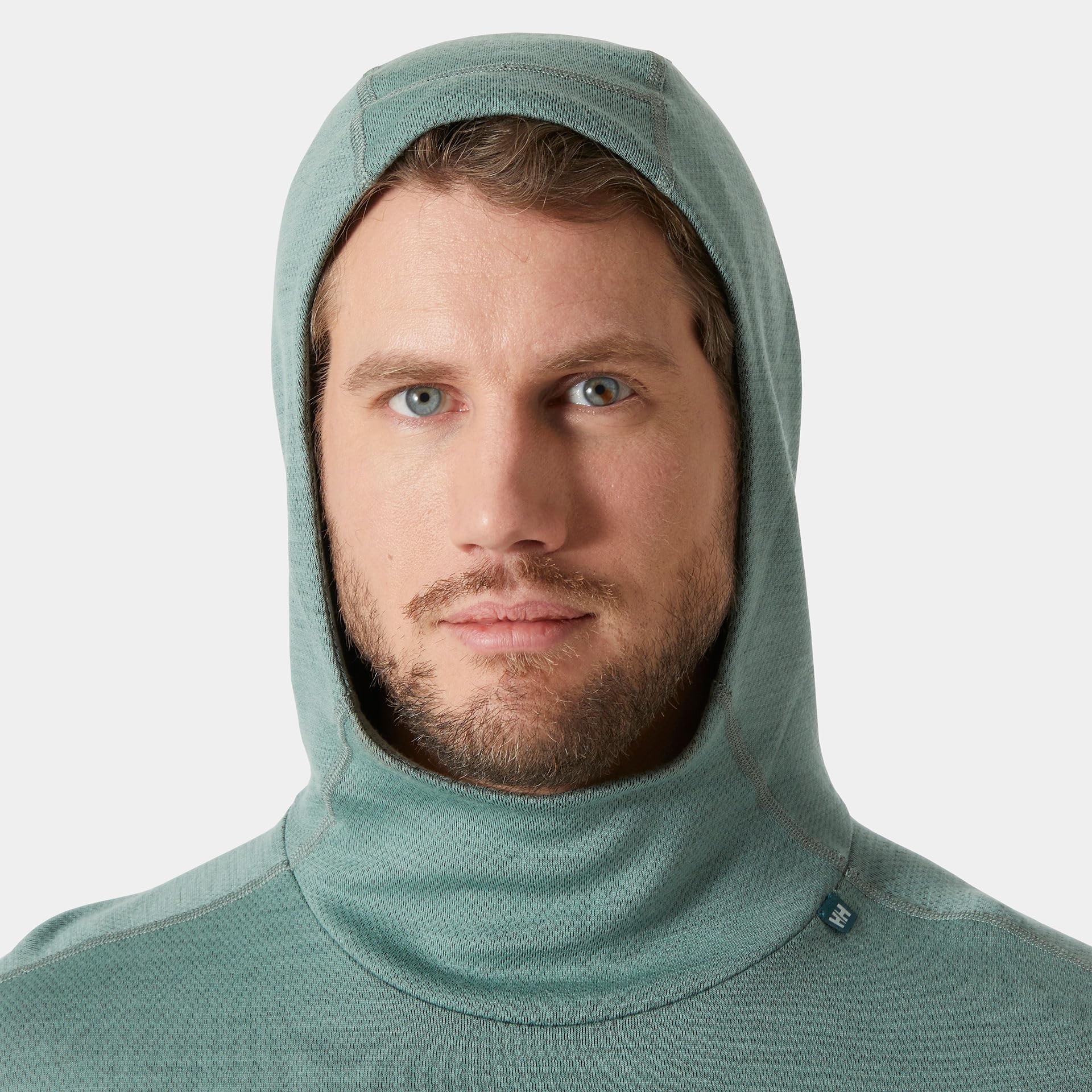Helly Hansen Men's Lifa Merino Midweight Hoodie - Warm Wool Blend Pullover for Outdoor Activities, Hiking & Camping
