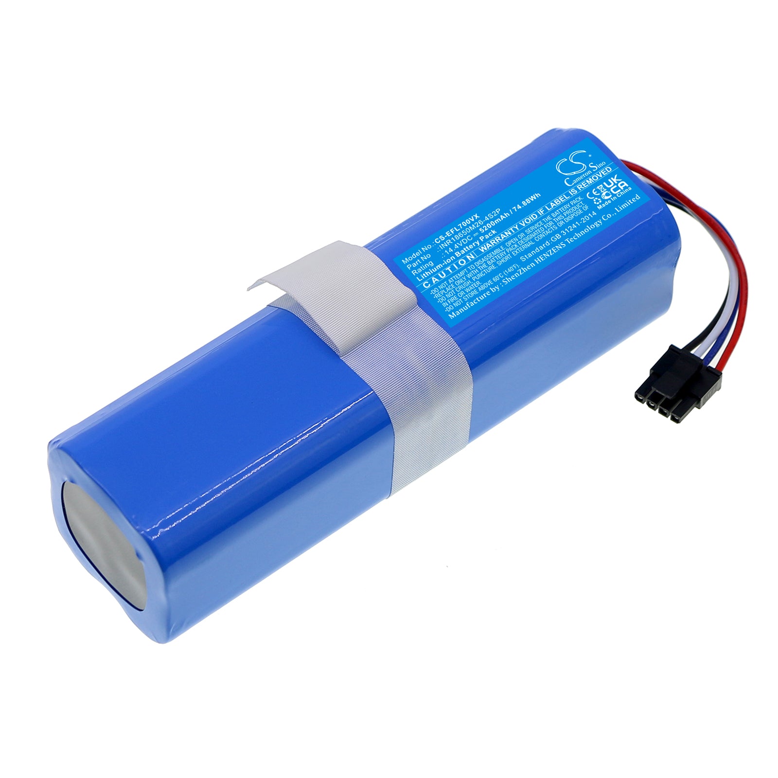 Original Robotic Vacuum Replacement Battery for 360 X90 X95 S9 S6 Pro - Compatible with Multiple Models - Perfect for Home Cleaning & Maintenance