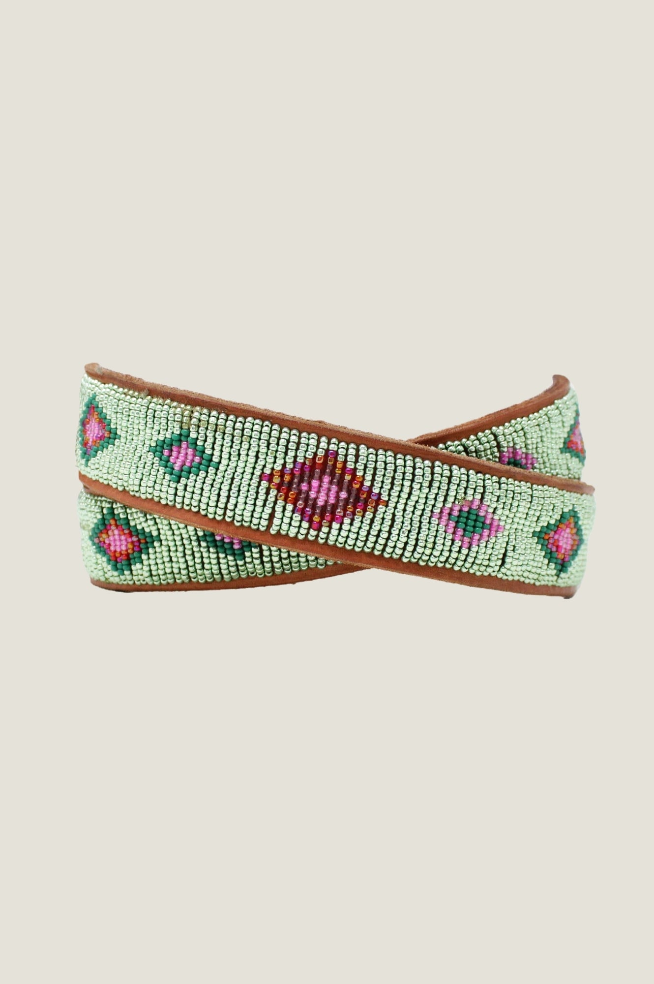Belmasi Belt for Men & Women | Alo Green Leather Belt with Adjustable Buckle - Perfect for Casual, Office & Outdoor Wear
