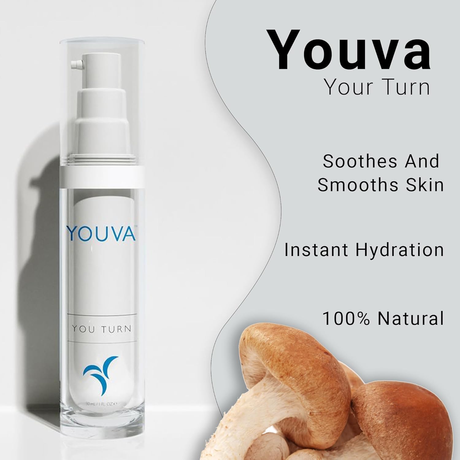 Youva 1oz Anti-Aging Face Moisturizer with Hyaluronic Acid & Marine Collagen | Hydrating Day & Night Cream for Wrinkles & Fine Lines | Brightening & Nourishing Skin Care | Perfect for Dry, Sensitive & Mature Skin | Use Daily for Youthful Glow
