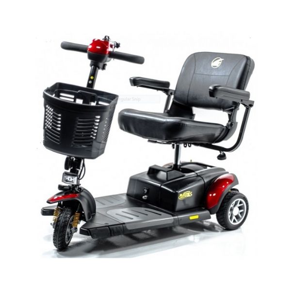 Golden Technologies Buzzaround XLS 3-Wheel Mobility Scooter GB117S - Lightweight Electric Scooter for Adults & Seniors - Indoor/Outdoor Use for Shopping, Travel & Daily Mobility