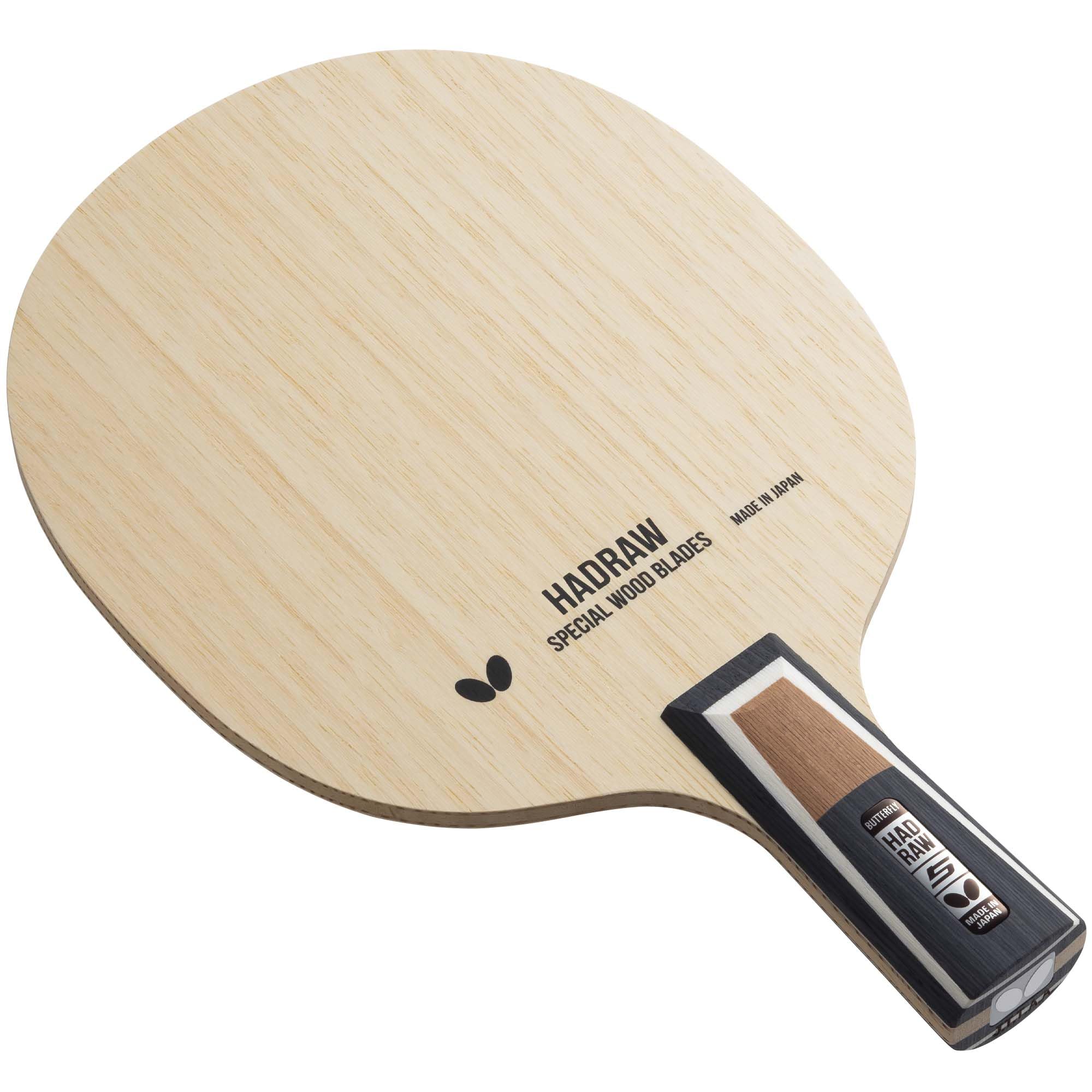 Butterfly Hadraw 5 Professional Table Tennis Blade - Premium All Wood Ping Pong Paddle with CS/Chinese Penhold Handle - Made in Japan - Perfect for Competitive Play & Training Sessions