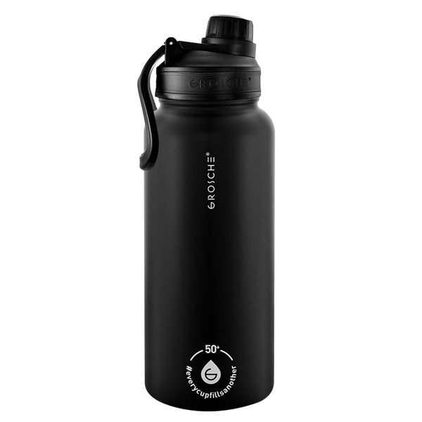 GROSCHE Chicago Stainless Steel Tea Infuser Tumbler - 20oz Insulated Travel Mug for Hot & Cold Beverages - Perfect for Office, Gym, and Outdoor Adventures