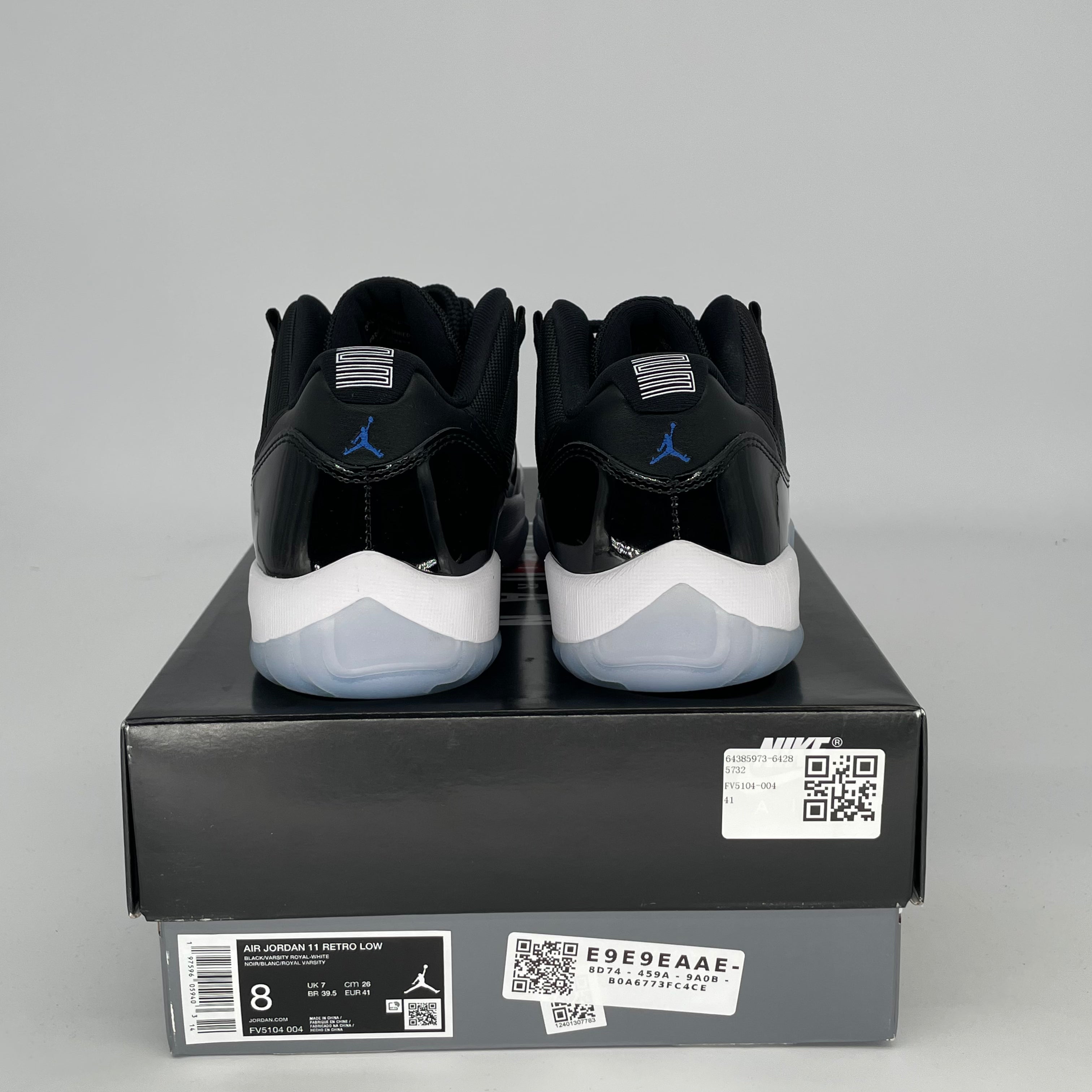 Air Jordan 11 Low Space Jam Basketball Shoes - Men's Size 8 / Women's Size 9.5W (FV5104-004) - Perfect for Court Performance & Streetwear Fashion