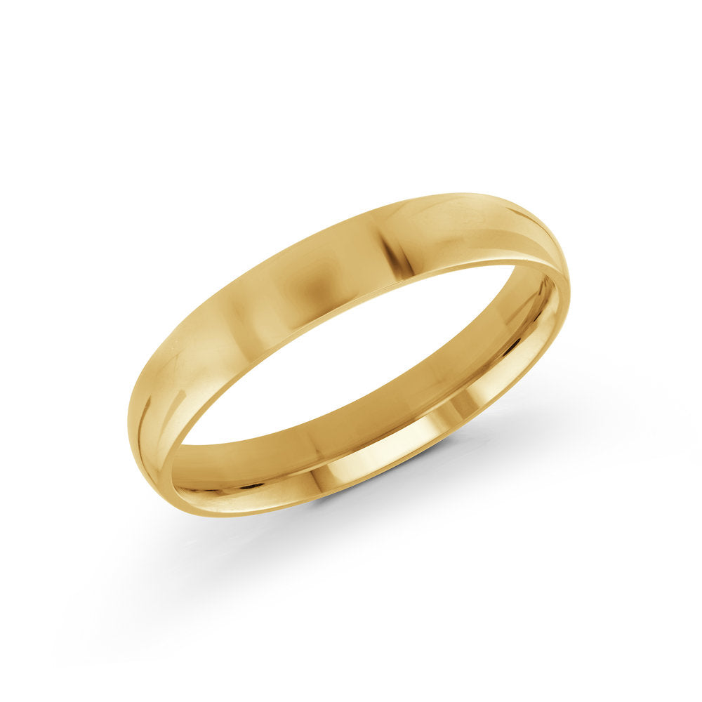 Classic Plain 4mm Women's Wedding Band Ring - Elegant & Timeless for Bridal, Engagement & Anniversary Jewelry