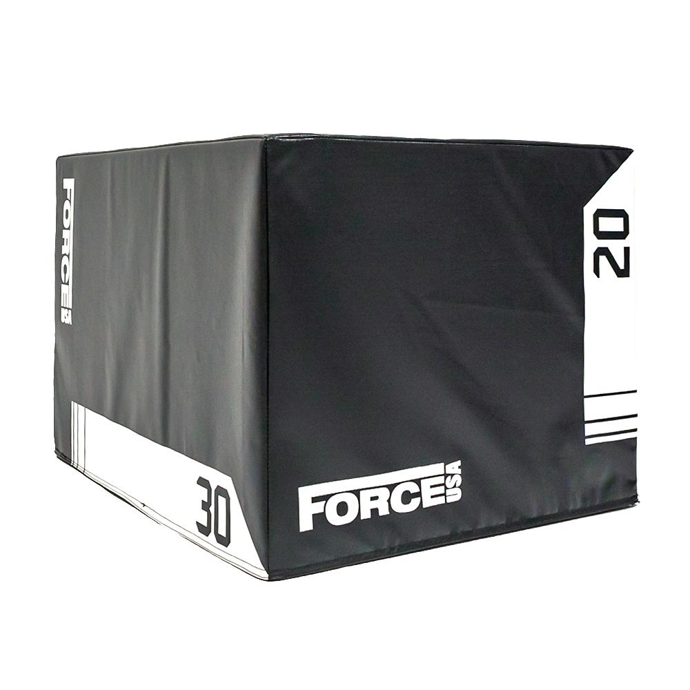 Force USA Foam Plyo Box - Adjustable Jump Box for CrossFit, Home Gym & Plyometric Training - Perfect for Box Jumps, Step-Ups & Strength Workouts