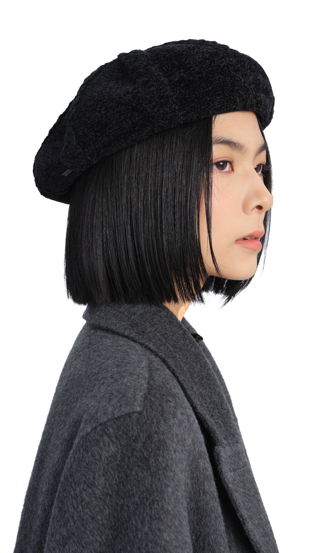 Stylish Cable Knitted Artist Beret Hat - Soft Wool Winter Beanie for Women & Men - Perfect for Painting, Photography & Fashion Outfits
