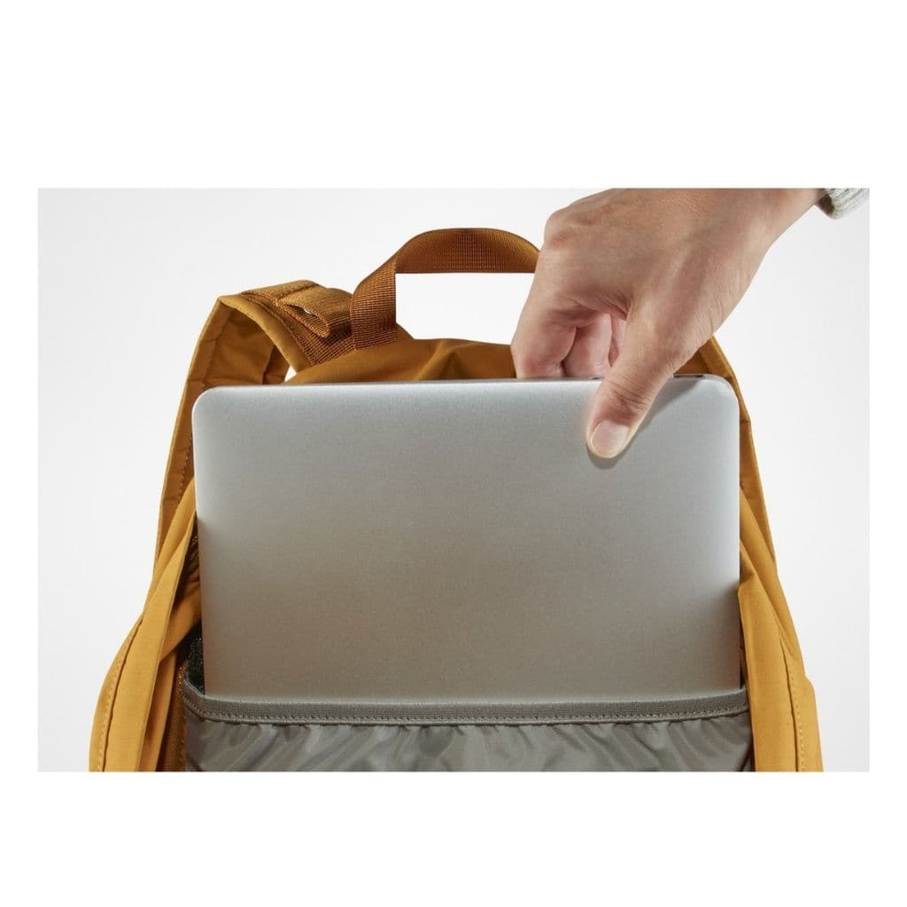 Fjallraven Vardag 16L Backpack - Lightweight Water-Resistant Daypack for Hiking, School & Travel - Dahlia Color