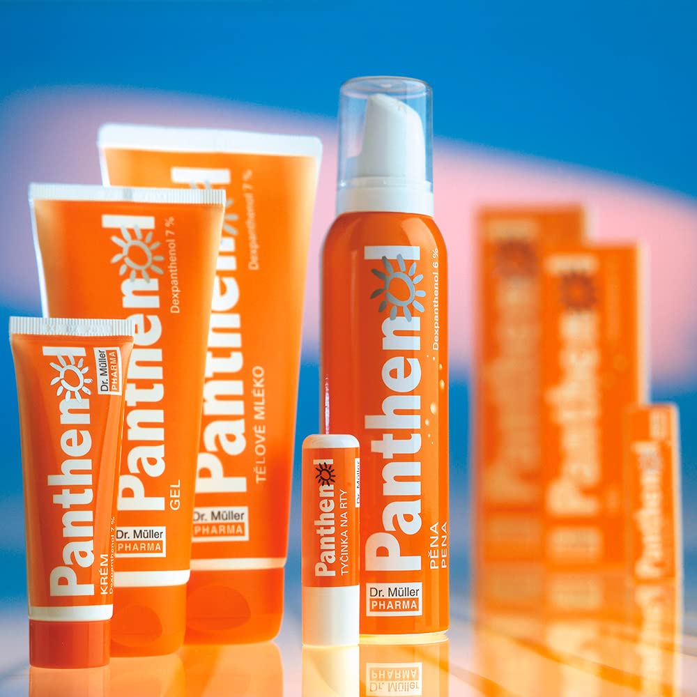 Panthenol & Hyaluronic Acid Body Lotion - 6.76 Fl oz After Sun Care, Post-Laser Treatment & Wind Protection - Soothes Skin from Environmental Stress - Perfect for Beach Days, Outdoor Activities & Dermatological Procedures