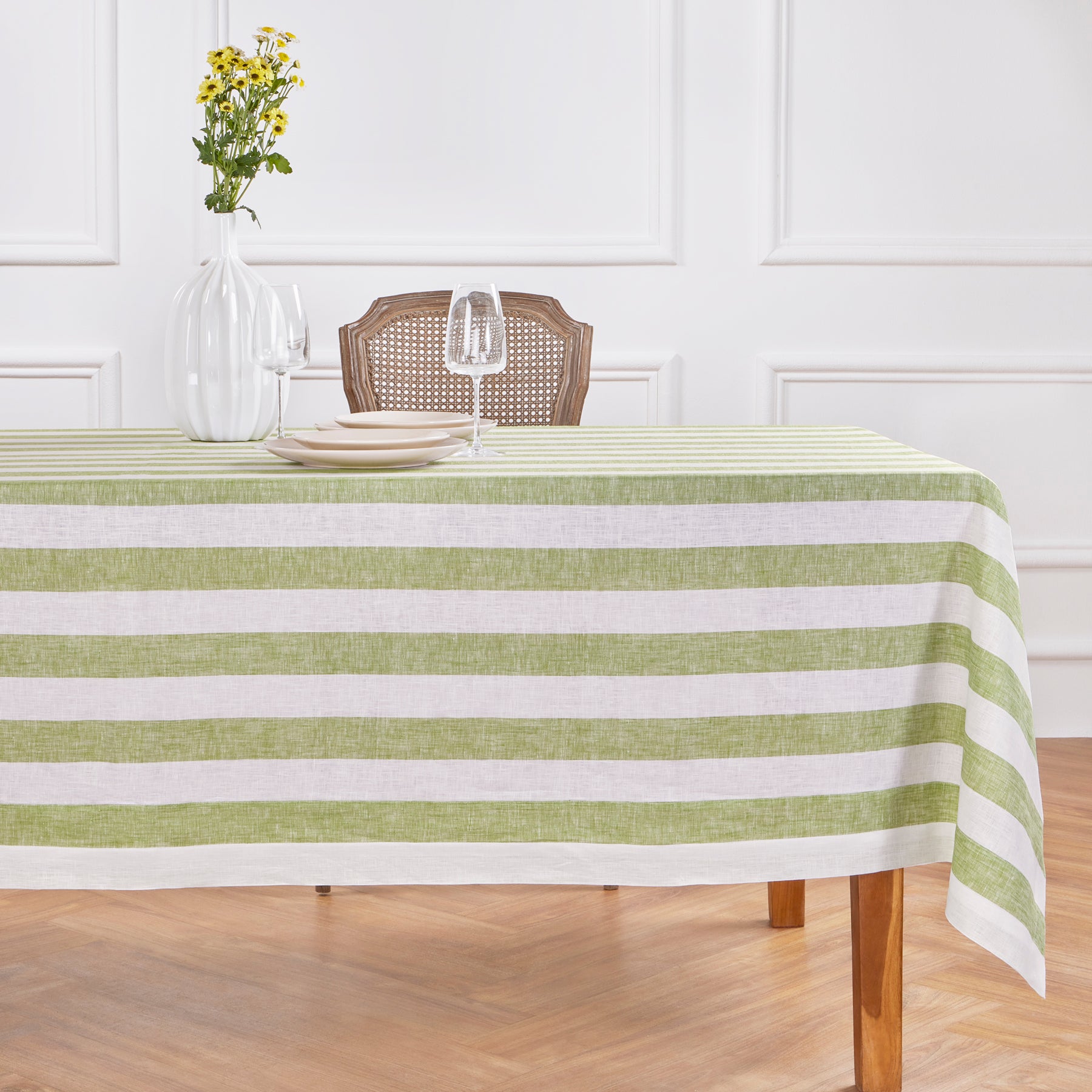 Black and White Cabana Stripe