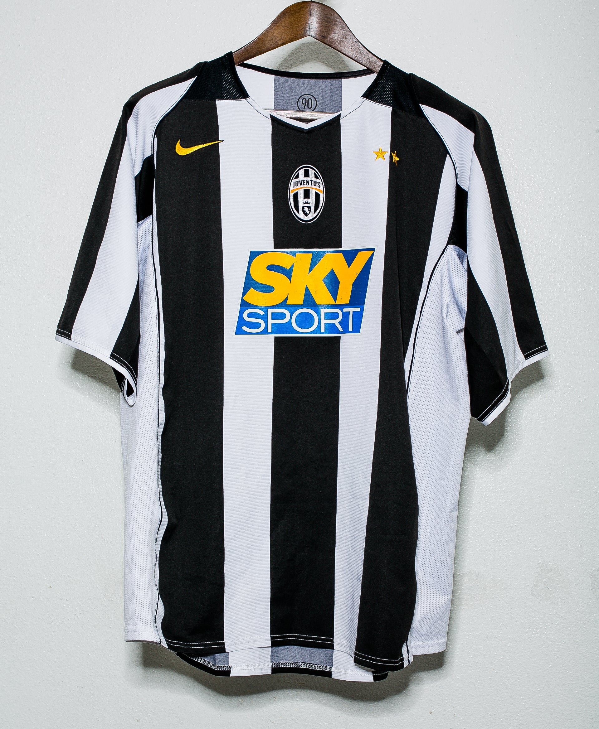 2004-2005 Juventus Home Jersey #10 Del Piero - Authentic XL Football Shirt for Soccer Fans & Collectors - Perfect for Match Days, Cosplay & Sports Memorabilia Display