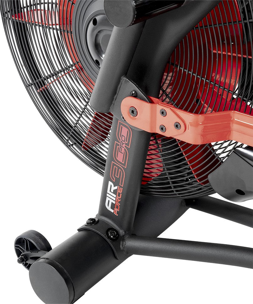 AirForce 300.3 Pro Air Bike - Professional Exercise Bike for Home Gym, Cardio & Full Body Workout - Perfect for Indoor Cycling, HIIT Training & Weight Loss