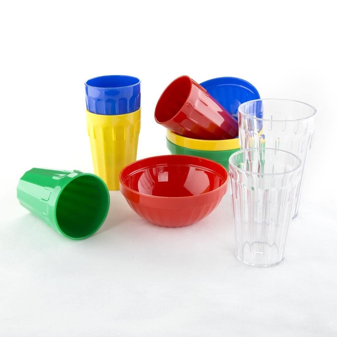 Olympia Kristallon Clear Tumbler - 12-Pack 5oz (142ml) Glass Cups for Coffee, Tea, Juice - Perfect for Home, Office, Restaurants & Parties