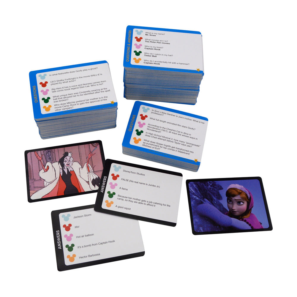 Disney The Magical World Trivia Board Game - Family Fun Party Game for Kids & Adults - Perfect for Disney Movie Nights & Game Nights