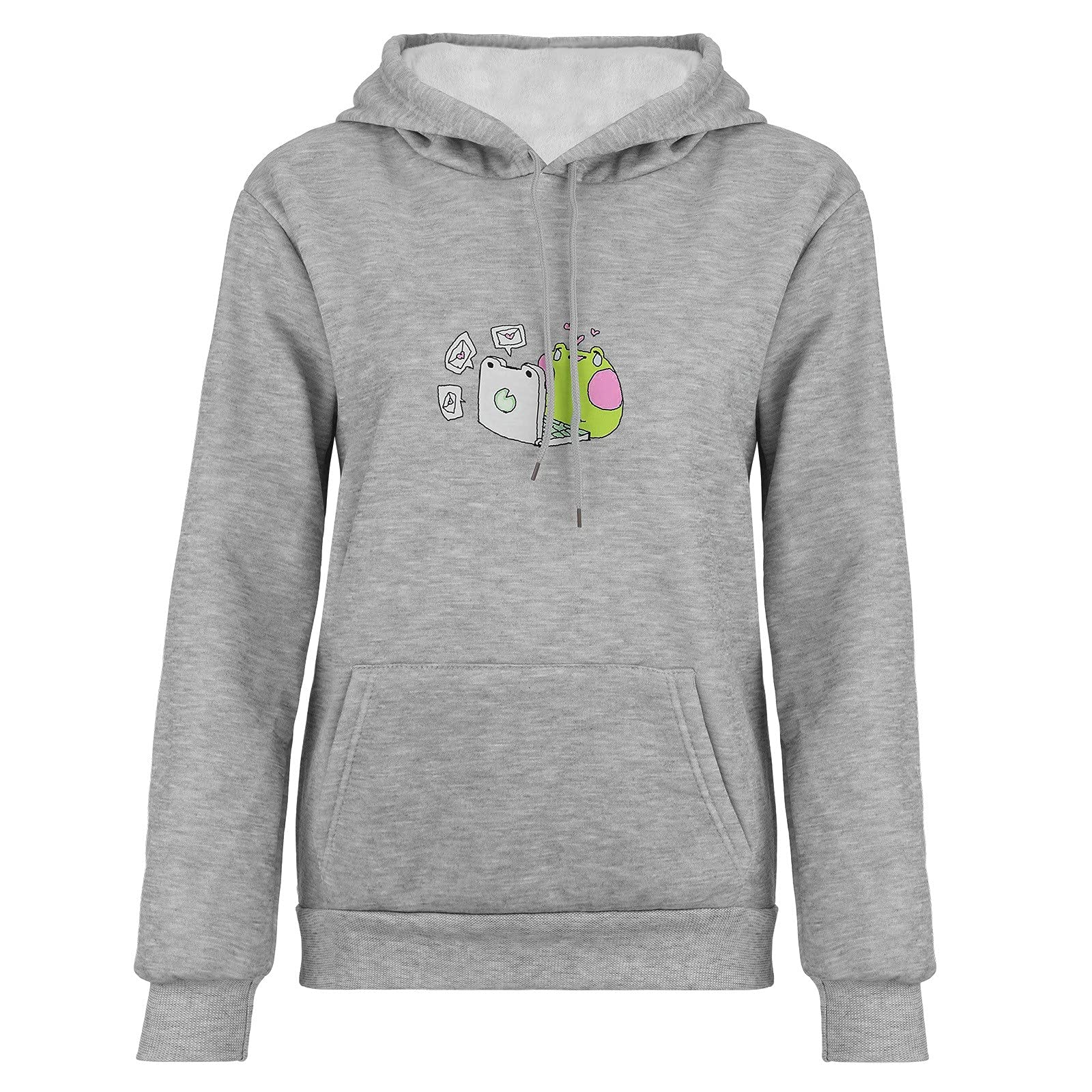 Women's Zip-Up Hoodie with Dog Ears - Trendy Japanese Style Long Sleeve Sweatshirt for Casual Wear, Street Fashion & Pet Lovers