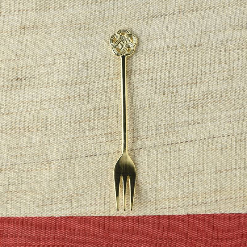 Gold Cake Fork