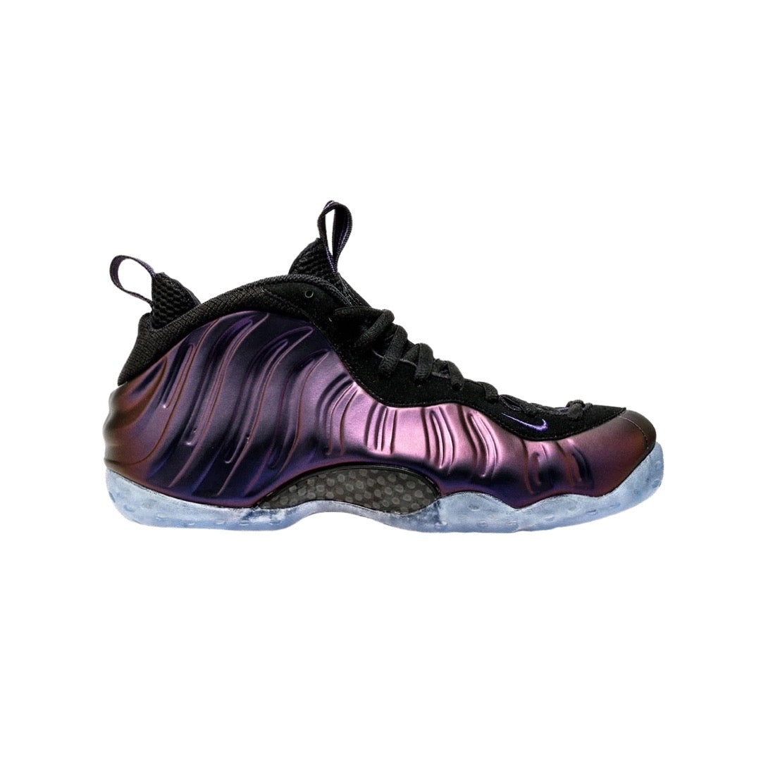 Nike Air Foamposite Pro Basketball Shoes - Eggplant Purple/Rugged Orange/Black | High-Performance Cushioning for Court Play & Streetwear Fashion