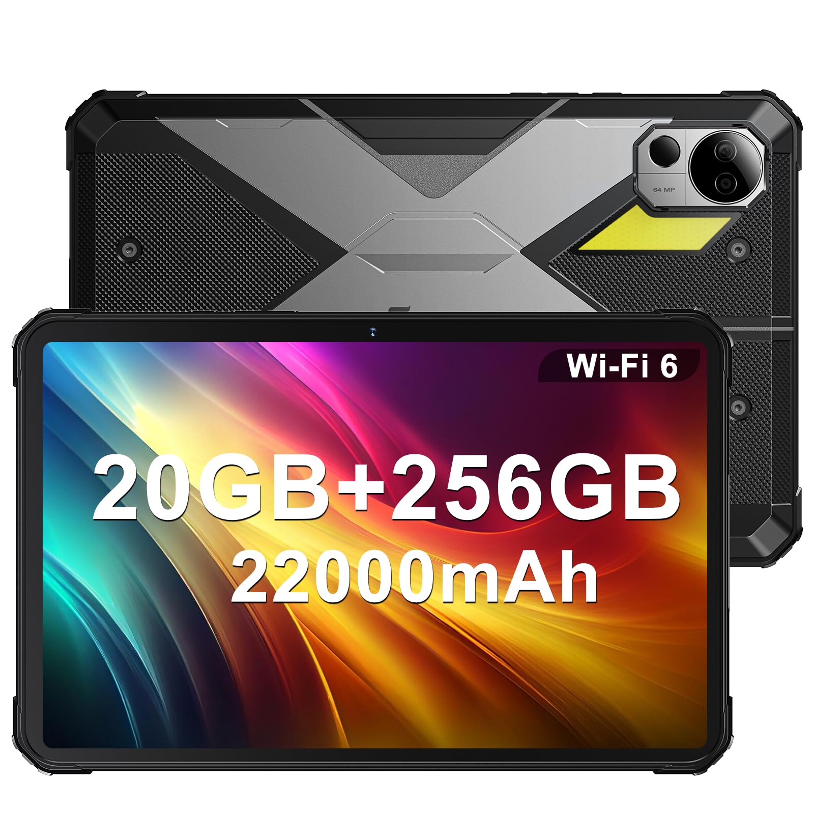 FOSSiBOT DT2 Rugged Android Tablet - 10.4