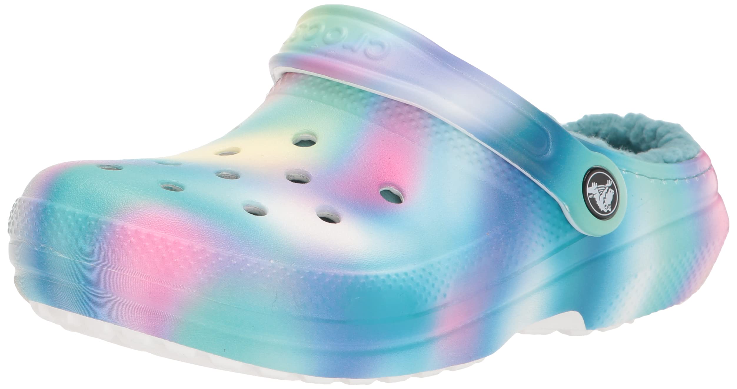 Crocs Unisex-Adult Classic Lined Tie-Dye Clog | Comfortable Slip-On Shoes for Men & Women | Perfect for Indoor, Outdoor, Work & Casual Wear