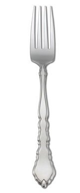 Oneida Satinique 4-Piece Stainless Steel Dinner Fork Set - Elegant Flatware for Fine Dining, Restaurants, and Home Entertaining