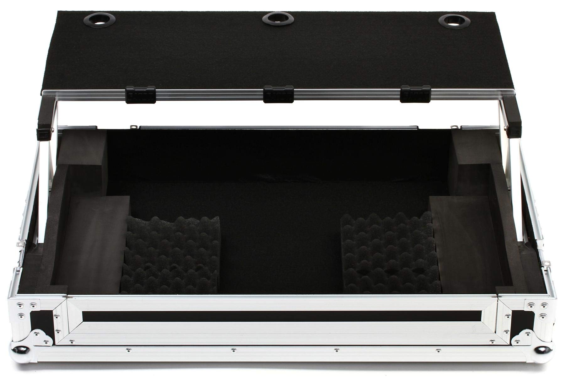 Gator Cases G-Tour Series DJ Controller Road Case with Sliding Laptop Platform - Custom Fit for Pioneer DDJ-1000, Professional DJ Equipment for Live Performances & Studio Use (Model: G-TOURDSPDDJ1000)