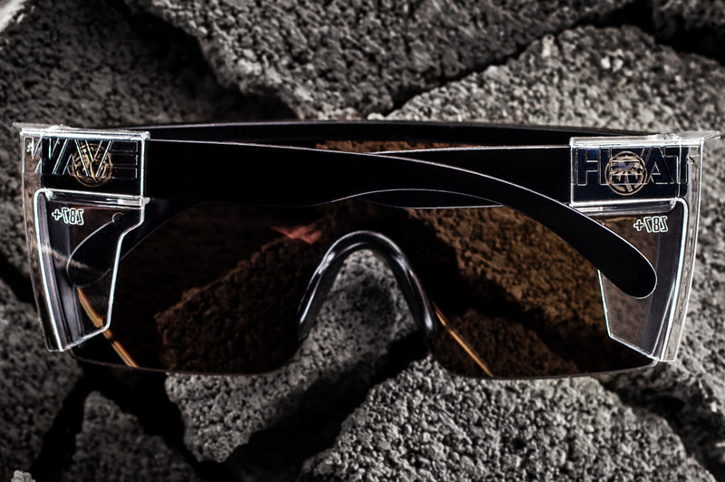 LAZER FACE SIDE SHIELD Z87+ CLEAR Safety Glasses - ANSI Z87.1 Certified Protective Eyewear for Construction, Woodworking & Industrial Work