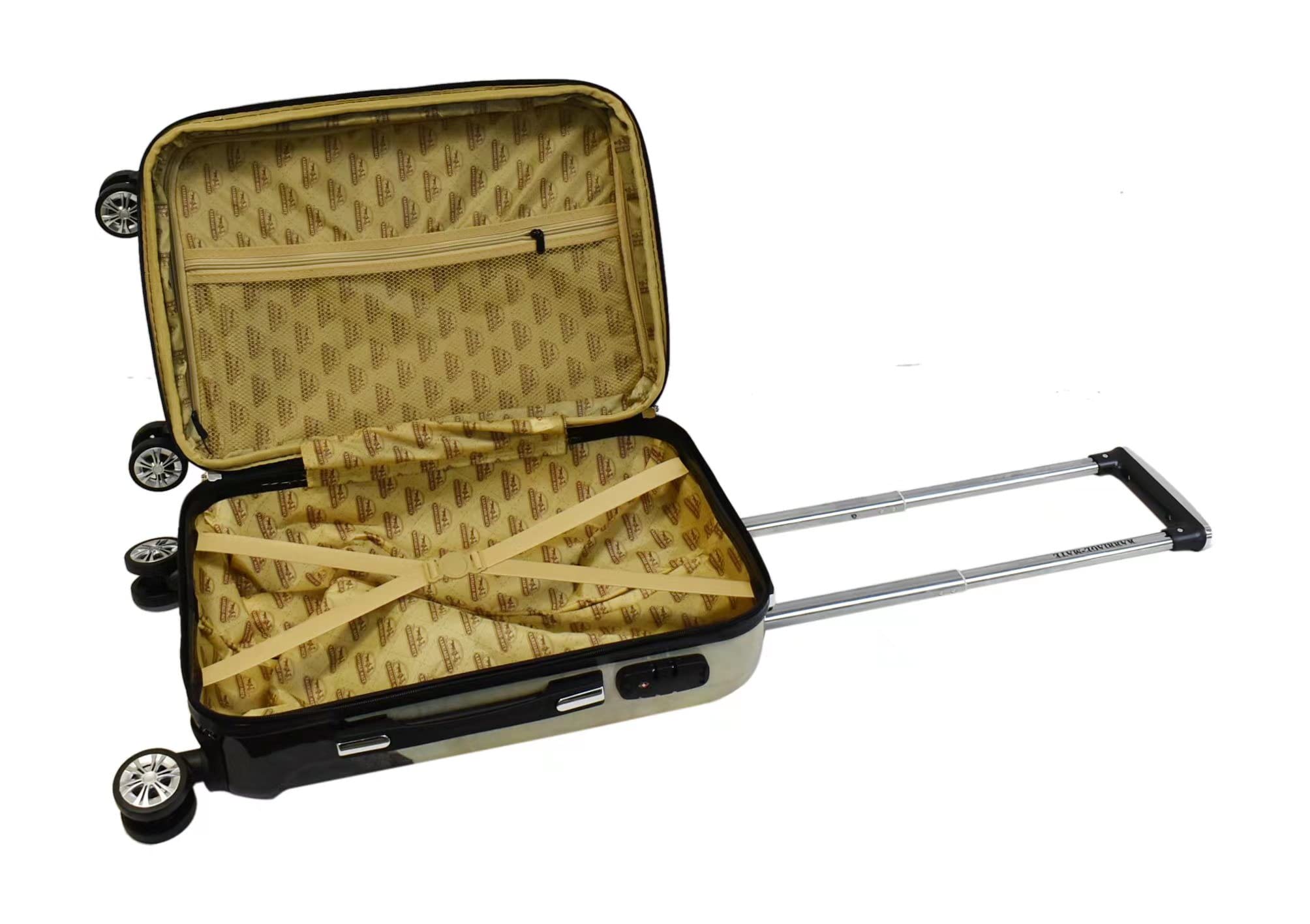 Expandable Hardside Spinner Wheel Luggage with TSA Lock - Lightweight Durable Suitcase for Travel, Business Trips & Vacations | Carry-On & Check-In Friendly