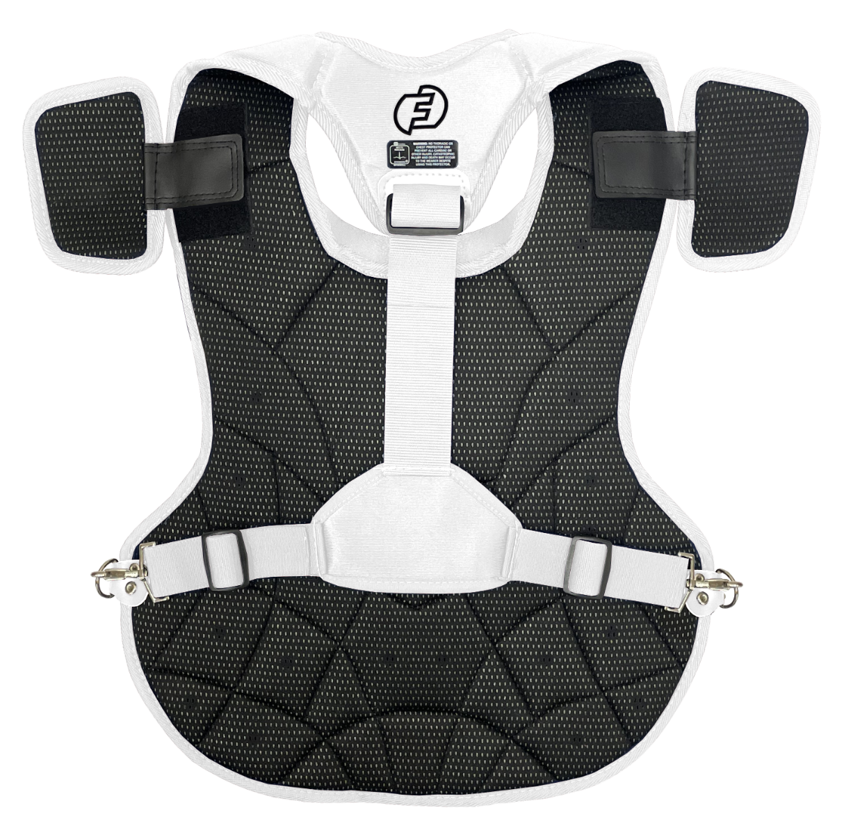 FORCE3 Defender Solid State Catcher Chest Protector - NOCSAE Certified Baseball & Softball Chest Guard for Youth & Adult Players - Perfect for Catchers, Infielders & Training Sessions