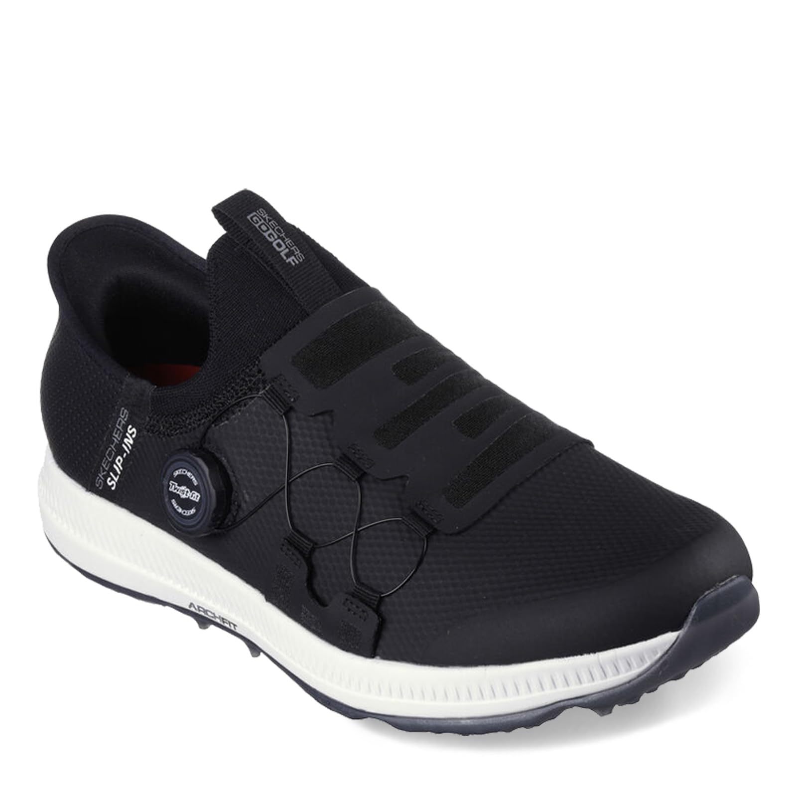 Skechers Men's Go Elite 5 Arch Fit Waterproof Slip-On Golf Shoes - Comfortable Sneakers for Walking & Golfing | Perfect for Course Play & Casual Wear