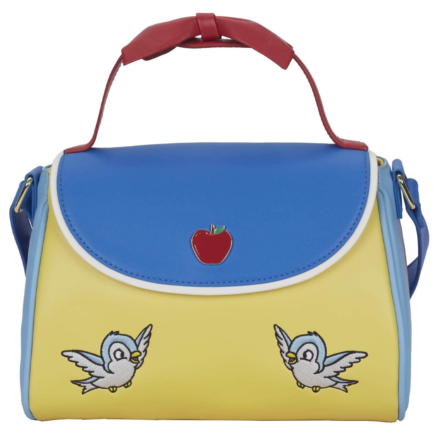 Disney Snow White Cosplay Bow Handbag by Loungefly - Elegant & Stylish for Disney Fans, Cosplay Events, and Themed Parties