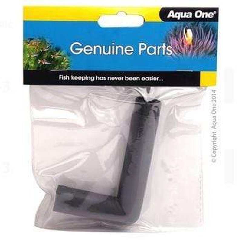 Aqua One Elbow and Adaptor for AquaStyle 510 (Model 10706) - Perfect for Aquarium & Fish Tank Plumbing Systems