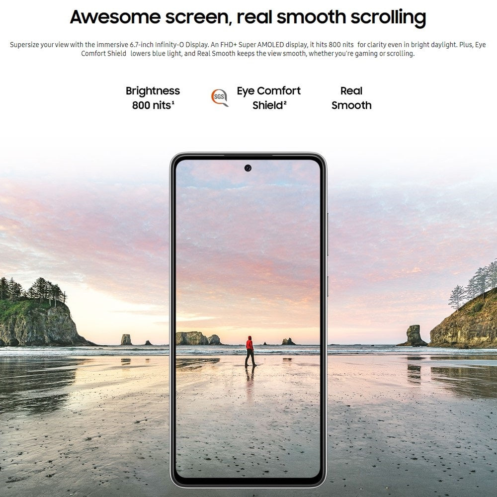 SAMSUNG Galaxy A72 128GB 6GB RAM 6.7