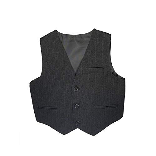 Easter Boys Suit Set - 4 Piece Formal Outfit with Dress Shirt, Tie, Vest & Pants for Toddlers - Ring Bearer & Church Clothes for Boys - Size 2T White - Perfect for Weddings, Easter Sunday & Special Occasions