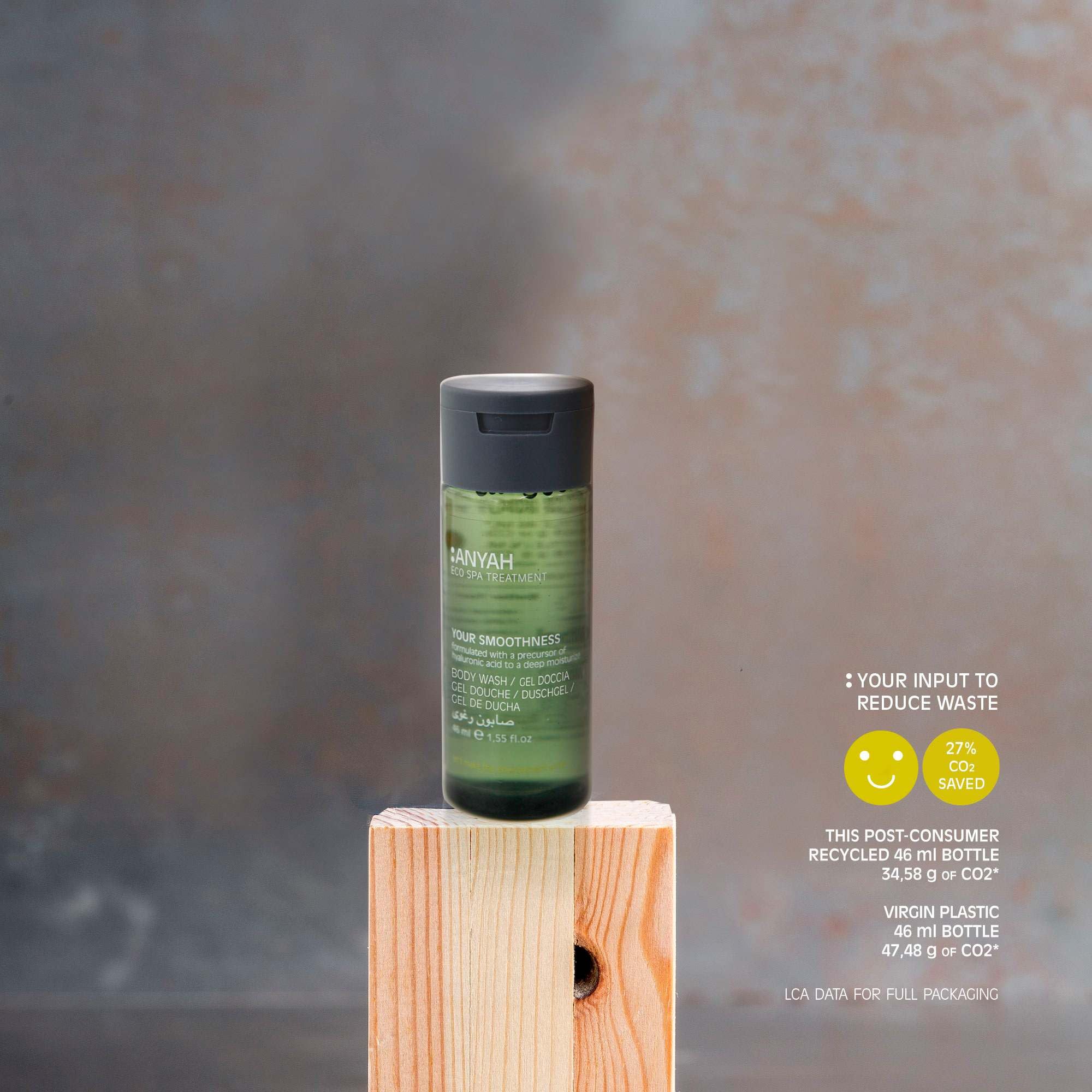 Anyah Eco Spa Body Wash - Organic & Natural Ingredients for Hydrating & Nourishing Skin - Perfect for Daily Shower, Relaxing Bath & Spa Day at Home