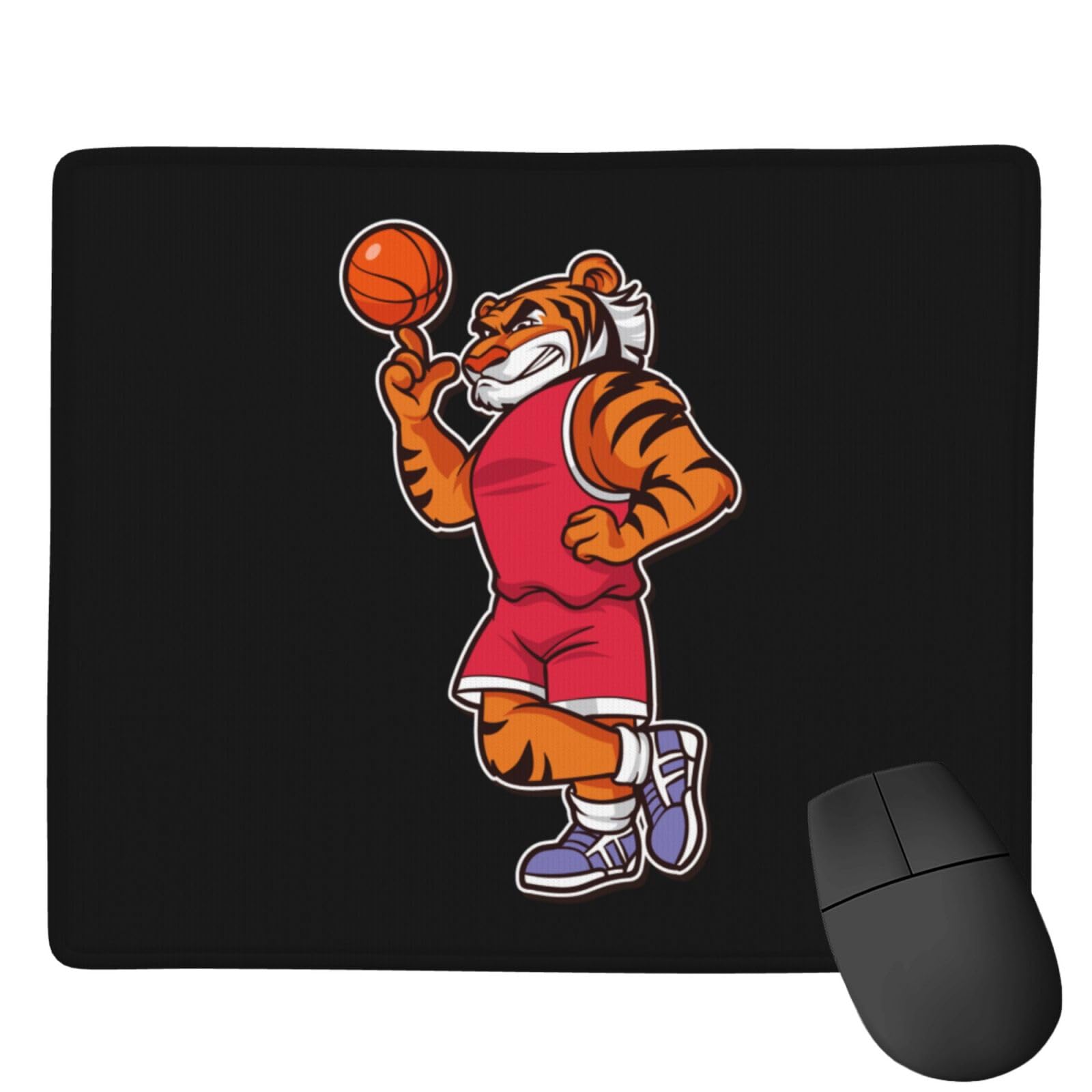 Tiger Athletes Waterproof Non-Slip Rubber Base Mouse Pad - 7x9 Inch Gaming & Office Mousepad for Laptop & PC - Perfect for Work, Gaming & Home Office Use