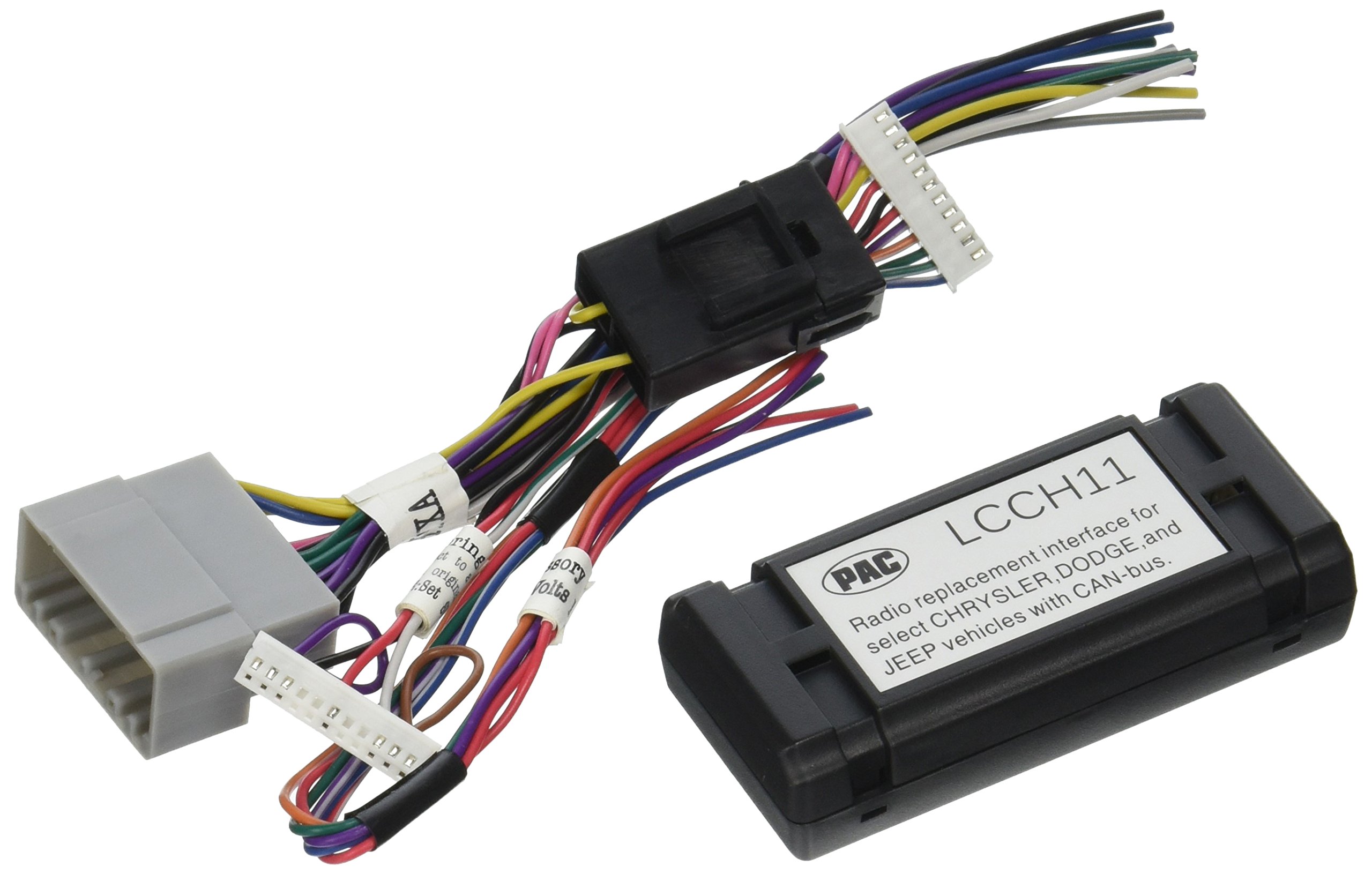 PAC LCCH11 Radio Replacement Adapter for 2005-2010 Chrysler Dodge Jeep Vehicles - Car Stereo Installation & Aftermarket Upgrade Solution