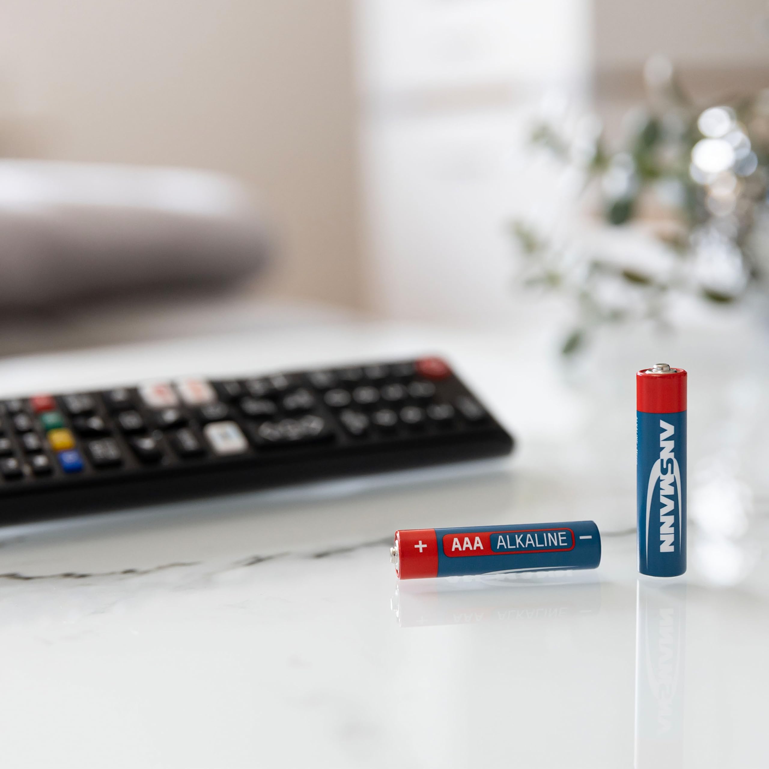 ANSMANN 5015538 AAA Alkaline Batteries (20-Pack) - 1.5V Long-Lasting Disposable Batteries for Cordless Phones, Toys, Cameras, Remotes & Gaming - Ideal for Home, Office & Travel Use