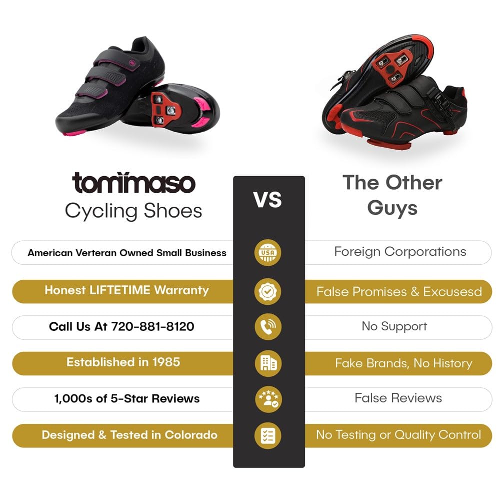 Tommaso Pista Women's Cycling Shoes - SPD & Delta Cleat Compatible for Peloton & Indoor Spin Bikes - Perfect for Indoor Cycling Classes, Home Workouts & Studio Training